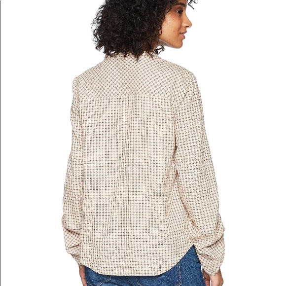 NWT Paige -Torin Blouse-Sandy‎ Shell/Spice - XS - Picture 3 of 8